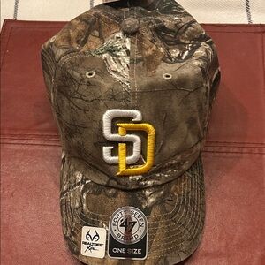 Realtree Camo Cap with Yellow SD Logo
